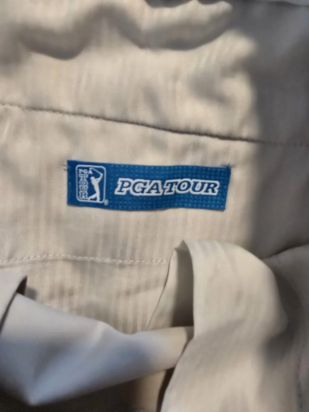 PGA Tour Men’s Flat-Front Khaki Shorts